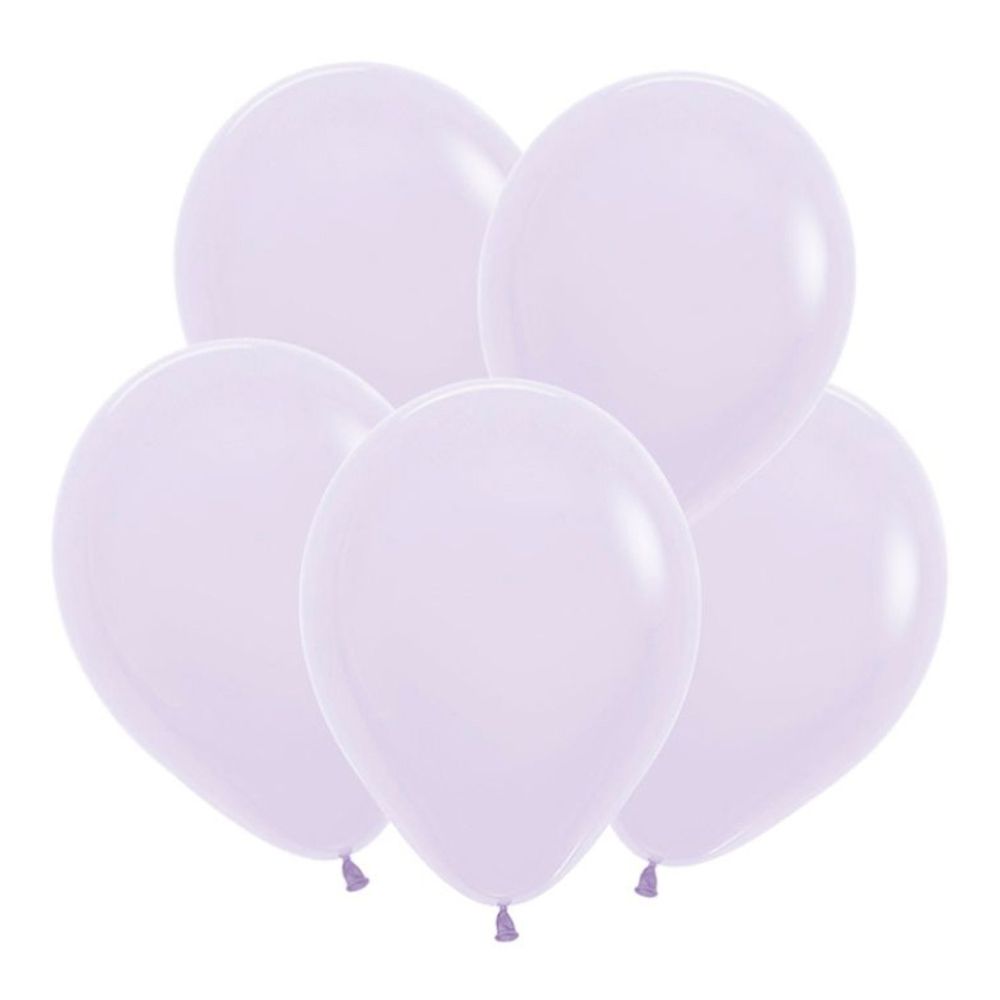 Сиреневый, Пастель Матовый (Макаронс) / Lilac, латексный шар