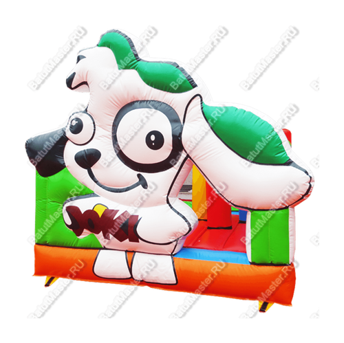 Надувной батут "Пёсик", 4*4*3,5 м