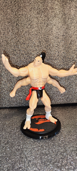 подвижная фигурка ,,Принц Горо,, Mortal Kombat, пластик, цвет телесный