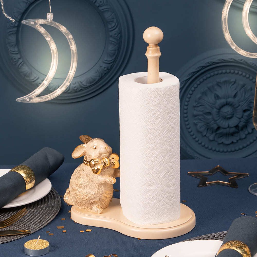 Держатель для полотенец Кролик Банни Айвори