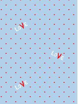 Постельное белье Сказка "Love" 1,5-сп Наволочка 70х70 см 1 шт Простынь на резинке 90х200 см Пододеяльник 145х215 см, поплин