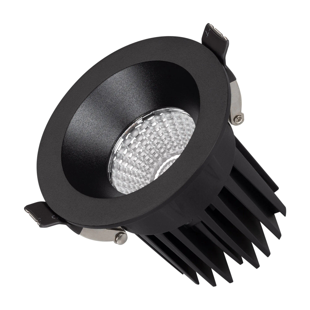 Светильник MS-ATOLL-BUILT-R86-10W Warm3000 (BK, 60 deg, 230V) (Arlight, IP54 Металл, 5 лет) 041573