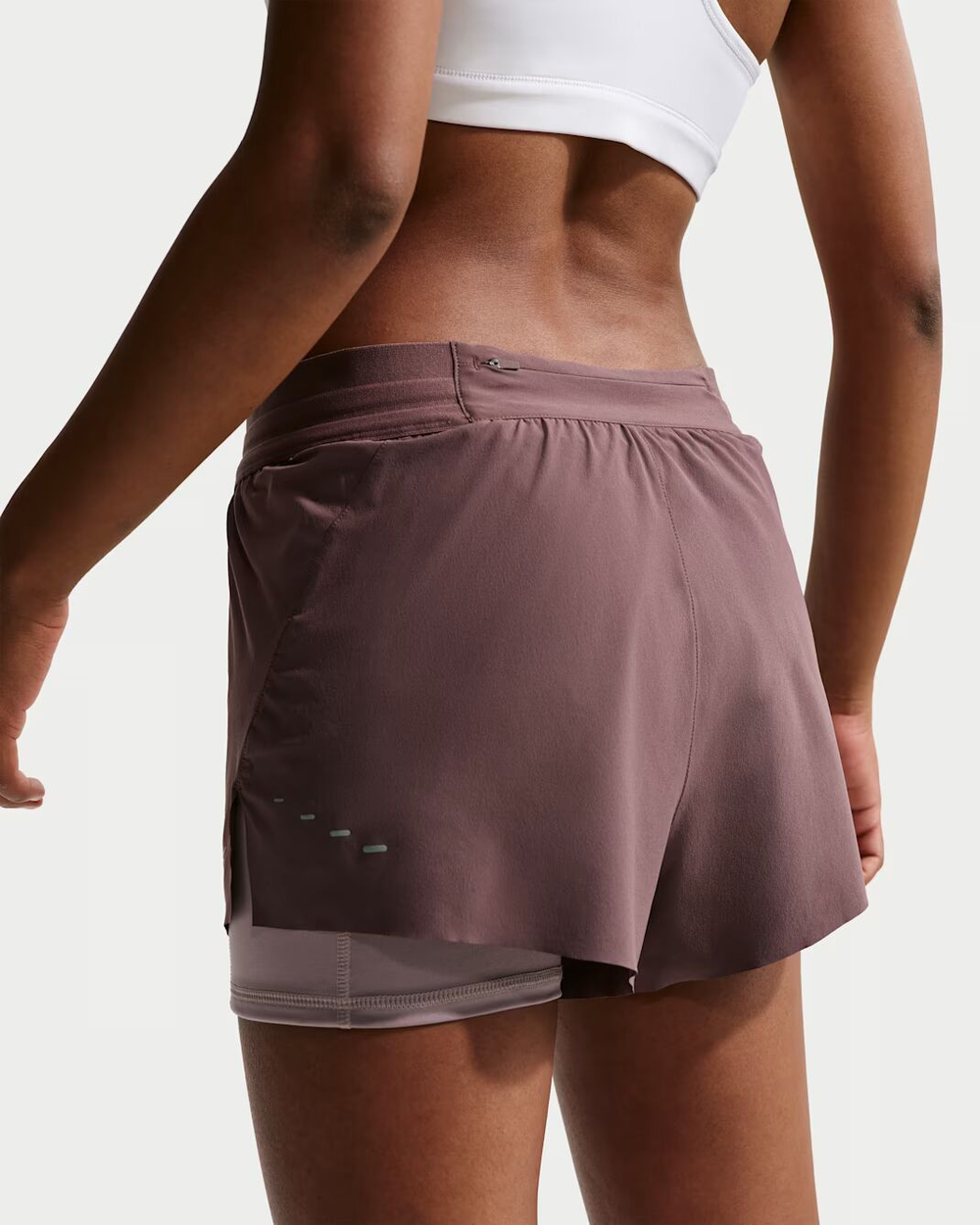 Nike Swift Dri-FIT Normal Belli 2-в-1 Женские шорты для бега - NIKE