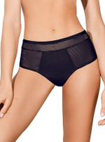 Высокие трусики-слипы Invisiline в тонкую полоску (Размер: XXL) (Цвет: телесный)