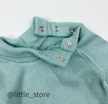 Боди-водолазка из кашкорсе Шалфей