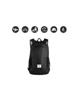 Рюкзак Naturehike 18L NH17A012-B Ultra-Light компактный черный