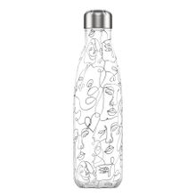 Chilly&#39;s Bottles Термос Line Drawing 500 мл Faces