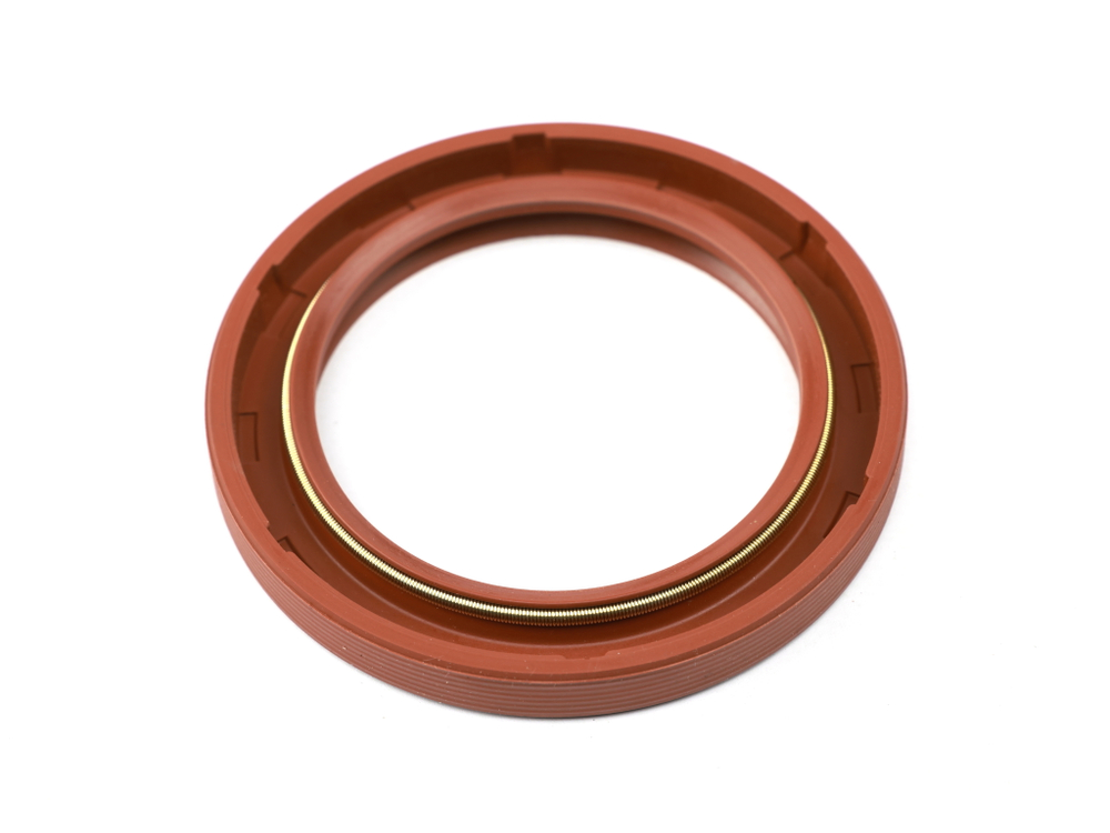 Сальник 2.2 - 65х90х10 а/м МАЗ, ГАЗель, ГАЗ-53 ступицы (красный с пружиной/NBR)Резинотехника ( ОЕ 5434-2304130-001 к. )