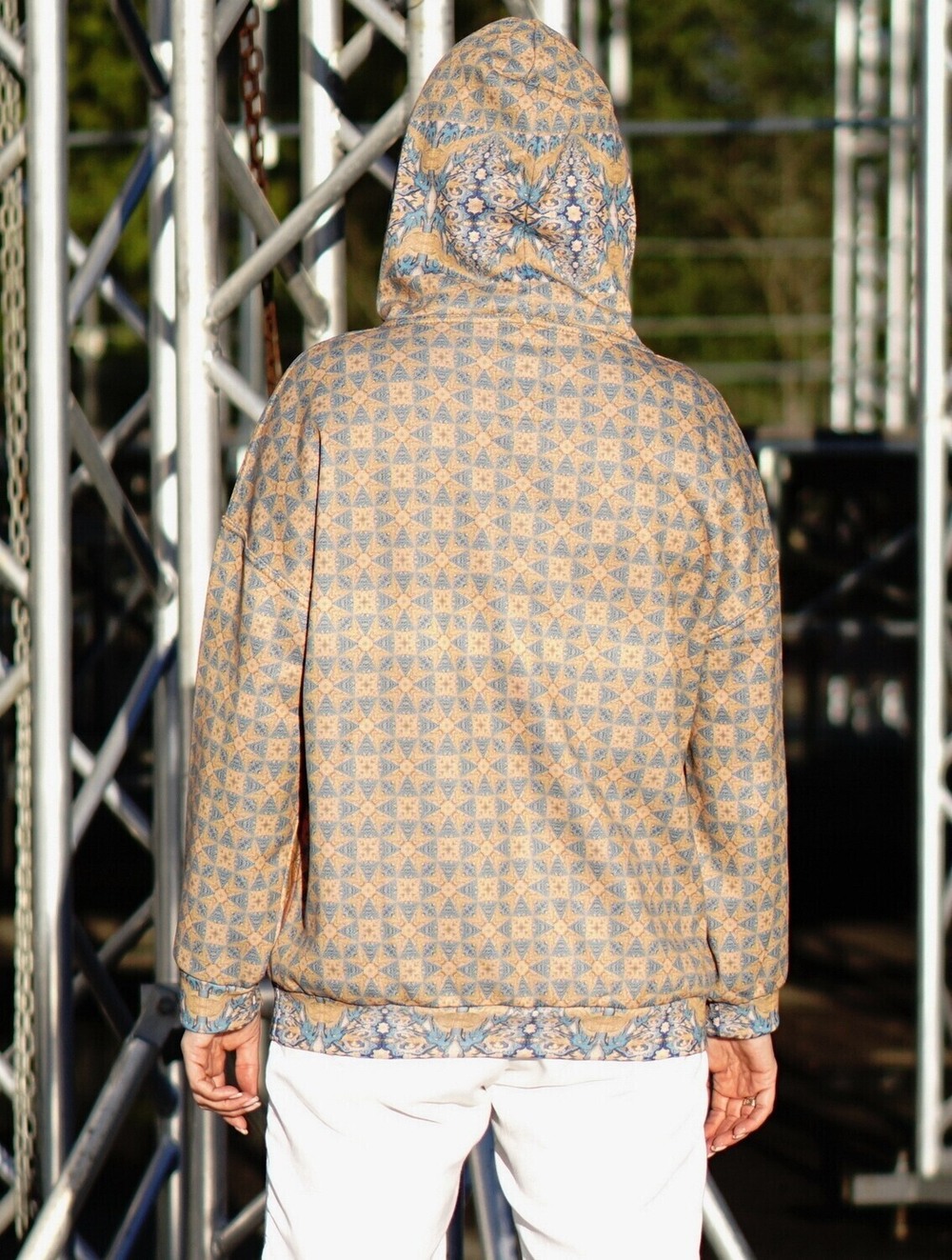 Худи "Фениксы", по мотивам китайского гобелена 18 века