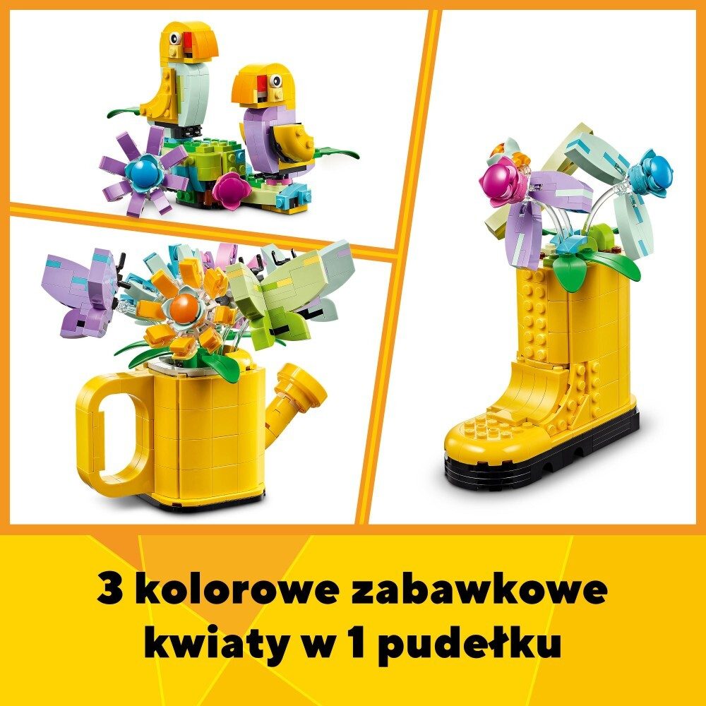 LEGO Creator — Цветы в лейке 3 в 1 31149 / артикул   31149  / GTIN 5702017585116