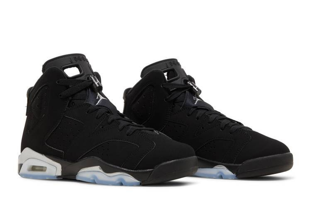 Кроссовки Jordan Air Jordan 6 Metallic Silver (Женская размерная сетка)