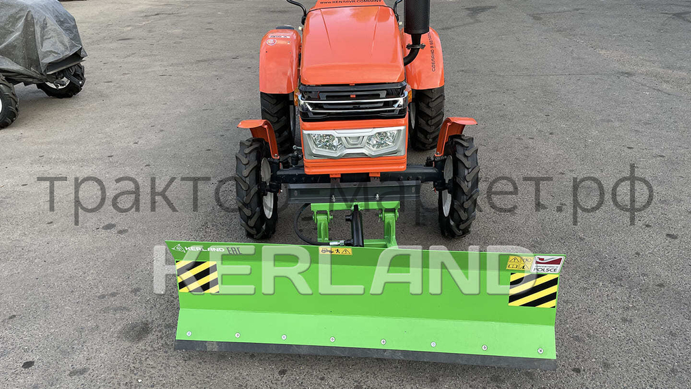 Отвал Kerland | Керланд 1524 KE к ременным минитракторам (1,4 м)