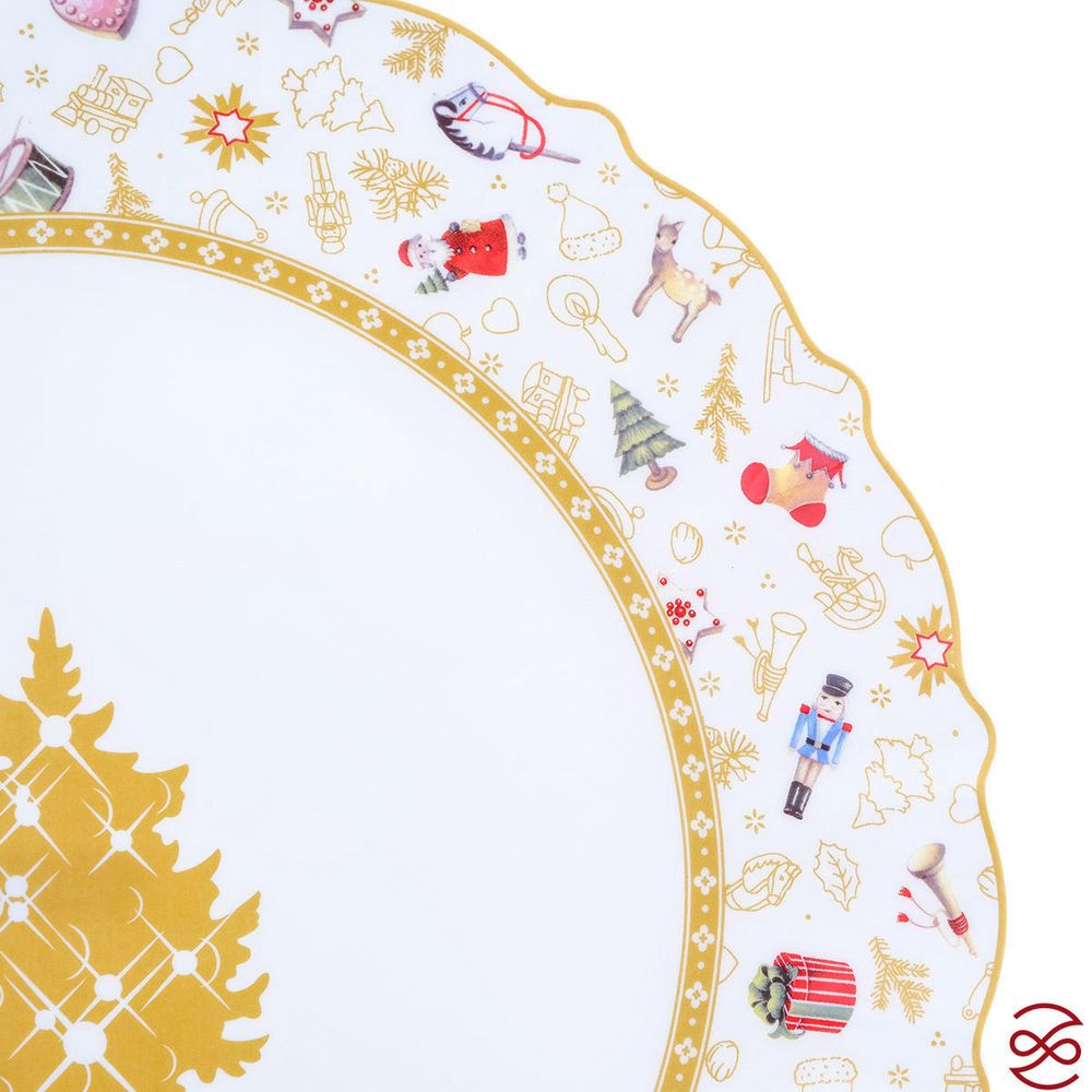 Блюдо круглое Repast Yellow toys 30 см