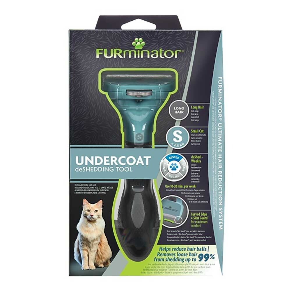 FURminator Cat S Long - фурминатор для маленьких кошек с длинной шерстью