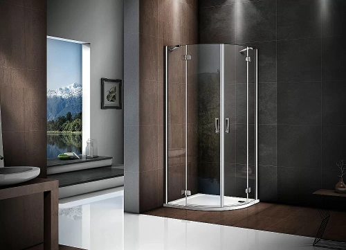 Душевой уголок Good Door SATURN R-90-C-CH 90x90