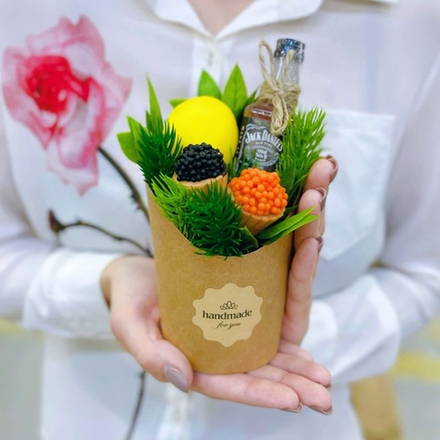 МИНИ-букет "Виски и лимон крафт»