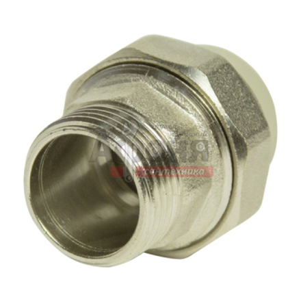 Муфта комб. разъемная, нар 32х1'' VRT® СЕРЫЙ (Россия)