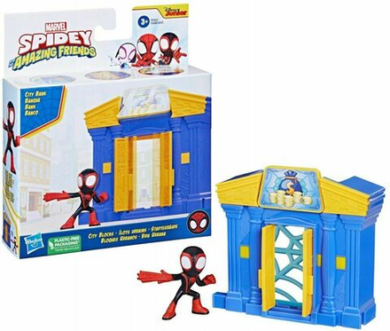 Фигурка Hasbro Spidey Amazing Friends - Набор Банк + фигурка Майлза Моралеса - Хасбро Марвел F8362