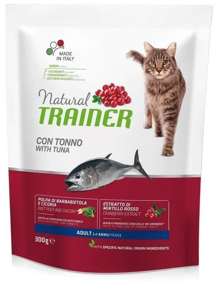 Сухой корм Trainer Natural CAT ADULT WITH TUNA для взрослых кошек с тунцом 300 г