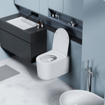 Унитаз ABBER Ultra AC1302 подвесной белый с ультратонким ободком