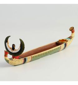 Veronese WS-1453 Подставка для благовоний «Египетская лодка»