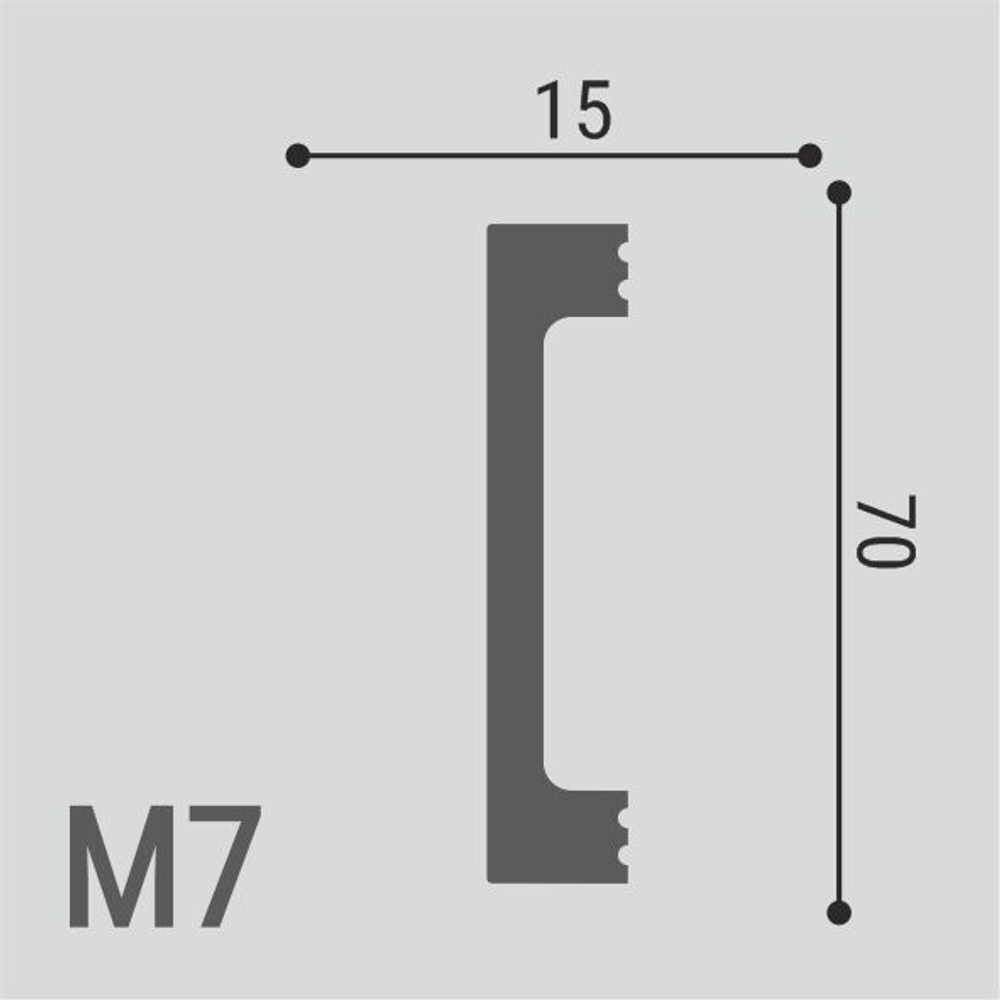 Молдинг М7