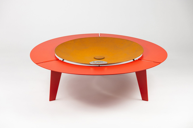 Чаша для костра Up!Flame STEEL CUP 850 UNIQ red