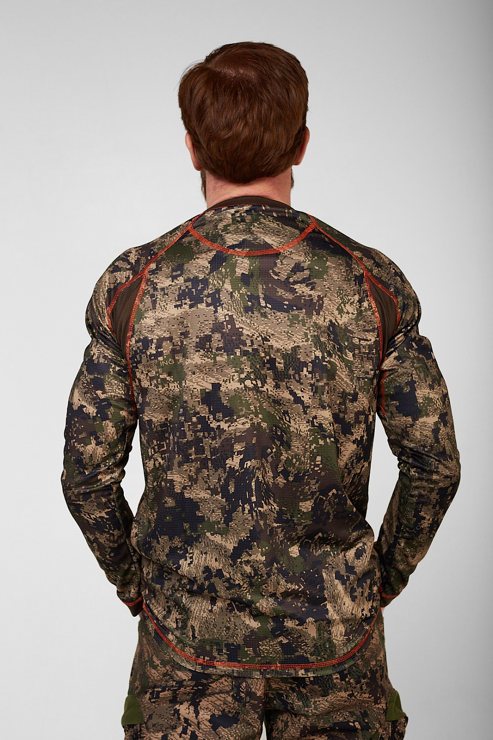 Футболка с длинным рукавом Remington Inside Fit Shirt Green Forest