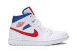 Кроссовки Jordan Air Jordan 1 Mid University Red (Женская размерная сетка)