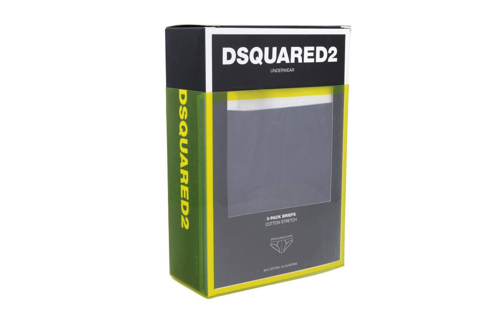 трусики-боксеры 3 шт. Dsquared2 - черный(DCXC60040)