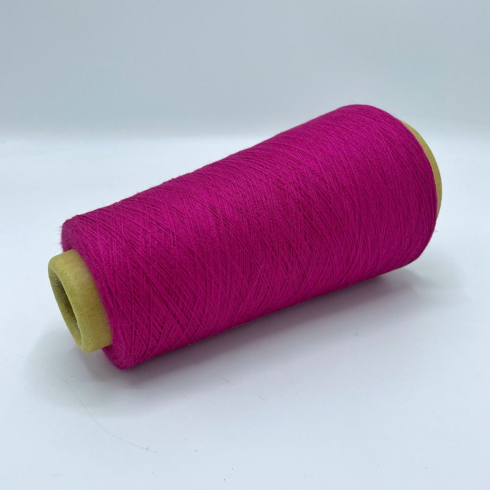 Пряжа для вязания Filati Riccio S.L.R. 25% меринос 60% вискоза 15% эластан  (100 гр на конусе)