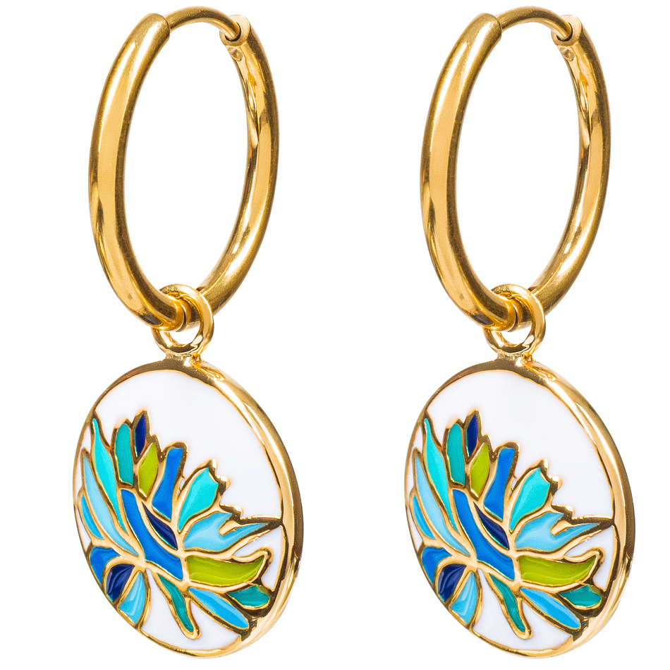 Серьги Fiore Luna AE03599-22
