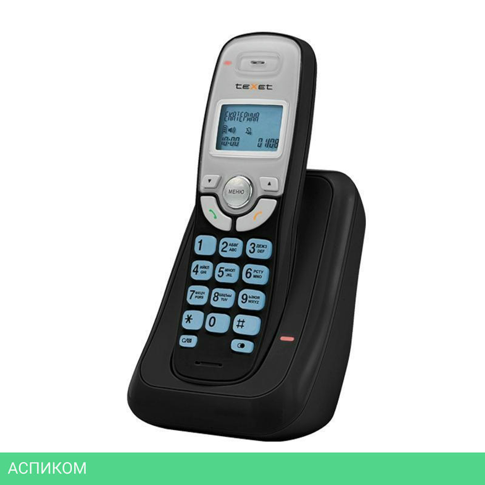 Радиотелефон DECT Texet TX-D6905A черный