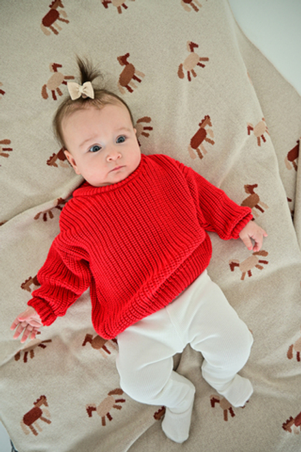 Штанишки в рубчик молоко