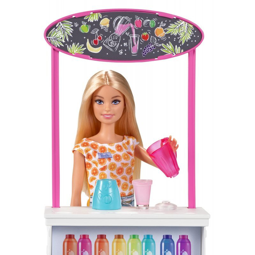 Кукла Mattel Barbie Профессии Смузи-бар, GRN75
