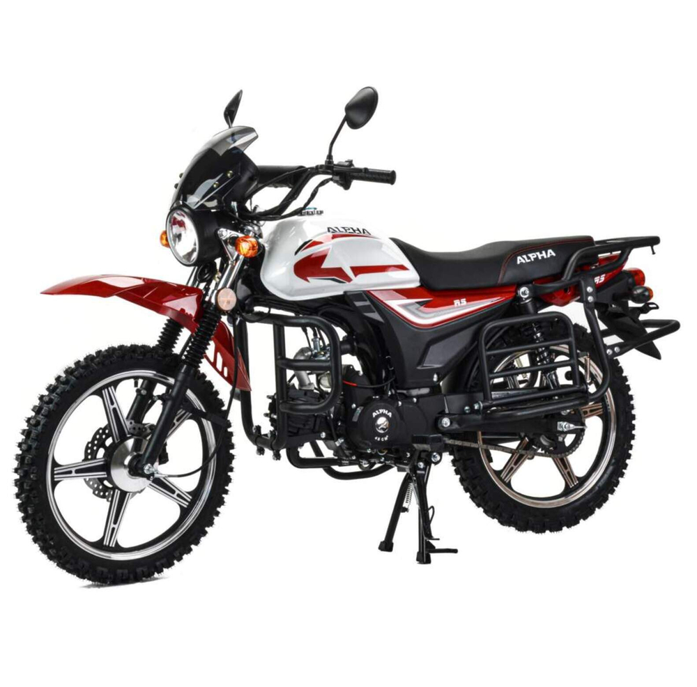 Мопед Motoland Альфа Forester RS 11 (LM48-B) красный (A)