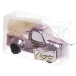 Ёлочная игрушка «Новогодний экспресс» 4*9*11 см, розовый