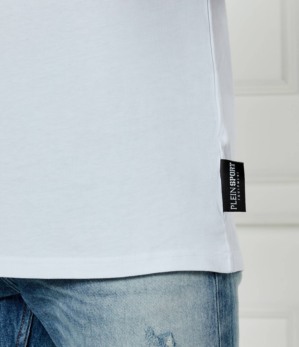 Футболка Lamina Scratch Plein Sport - белый(MTK8019 STE001N)