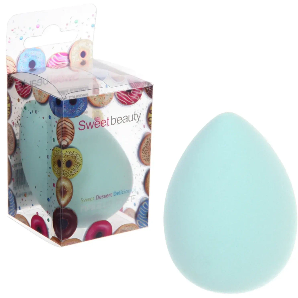 Спонж для макияжа «KALISTO», цвет мятный, 4,2*6см