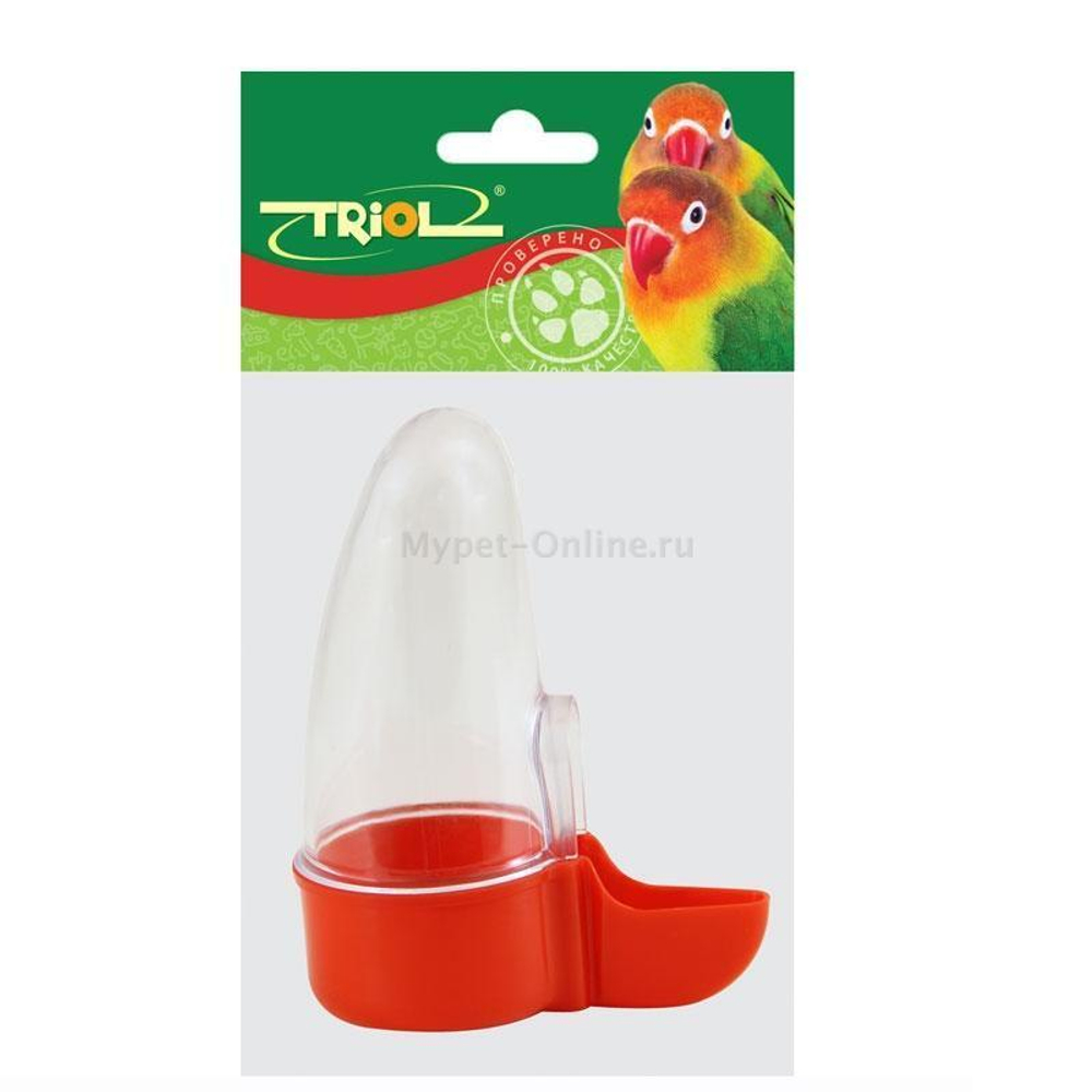 Поилка для птиц "Бриз", 100мл (пакет с клапаном), Triol