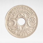 France, 5 Centimes 1925, XF
