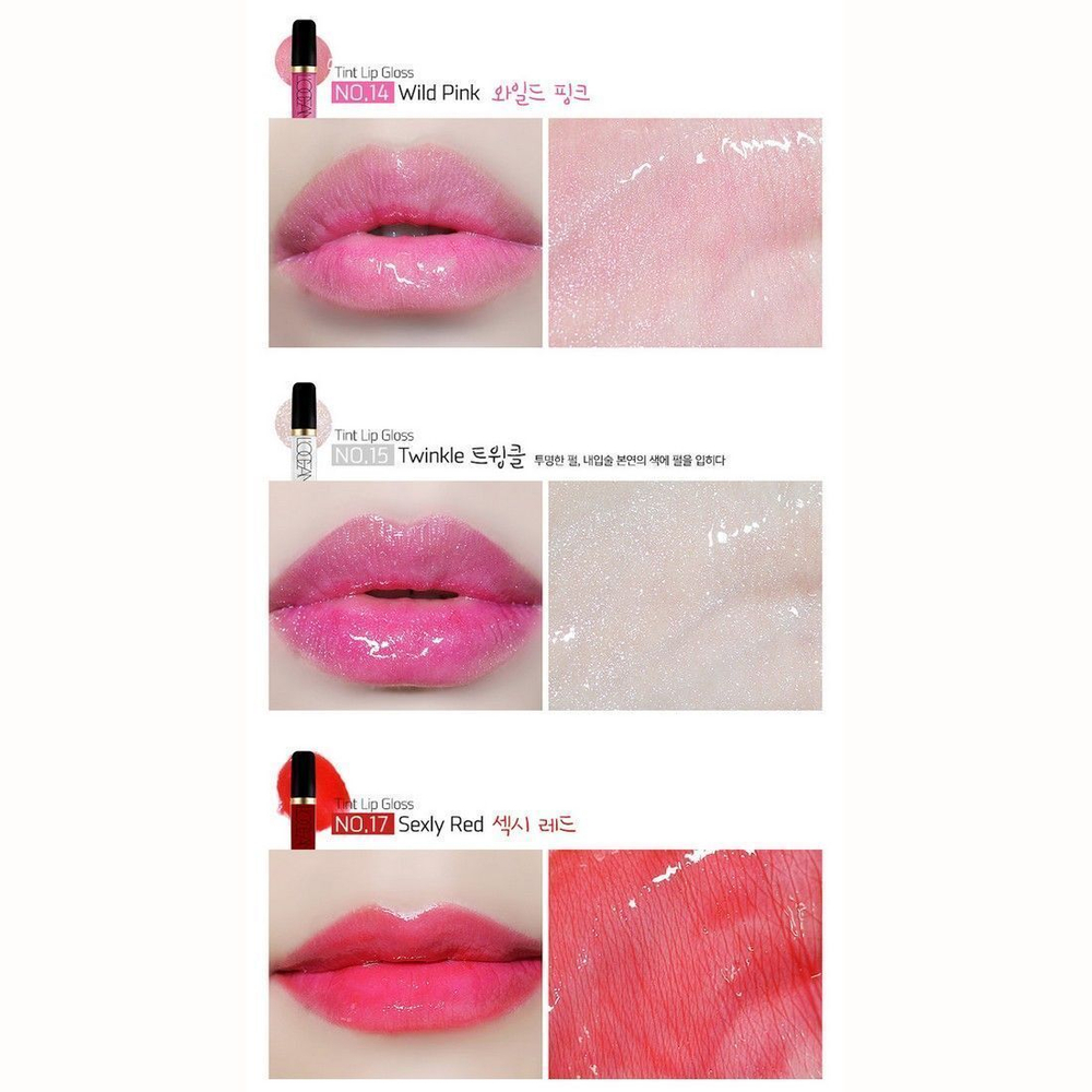 Тинт-бальзам для губ L'ocean Tint Lip Gloss Water #25 Hot Pink, 5,5 мл