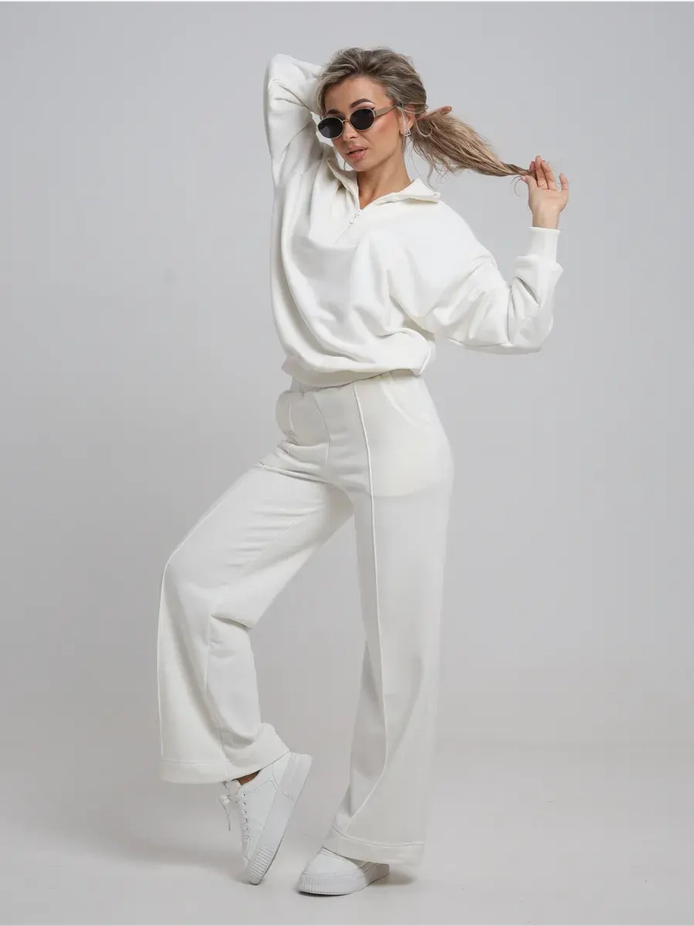 Спортивный костюм утепленный без начеса с брюками