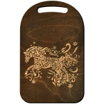 Доска разделочная «Спирит», размер 29х18,5см (гравировка) МТ88-526