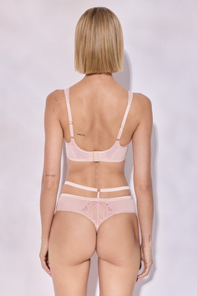 Трусы-стринги Glossy Iris Stringi Beige/Pink Alles