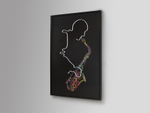 Saxofon Светодиодная картина LED 80X120