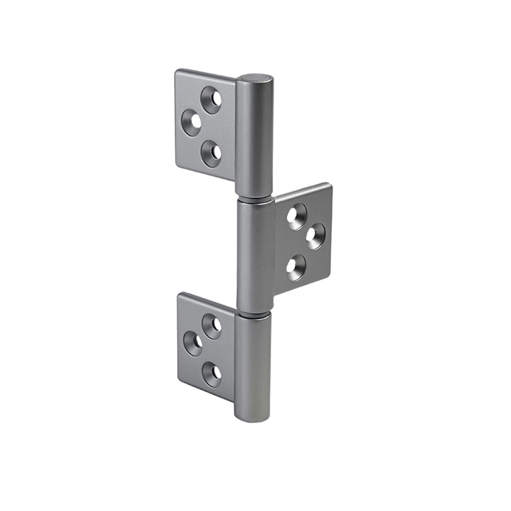 Петля ProfilDoors Aldeghi Luigi 144T3 круглая хром матовый, Италия