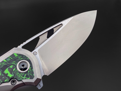 Складной нож Whale M390 Jungle Wear carbon
