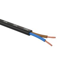 Провод ЭРА ШВВП 2х0,75 мм2 5м чёрный