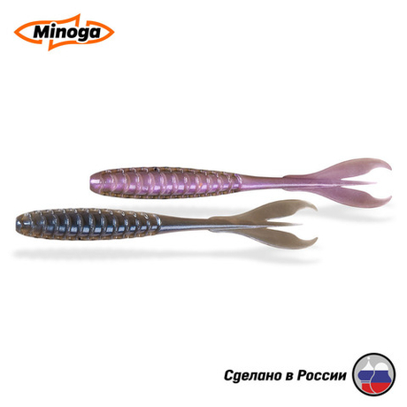 Силиконовая приманка "Minoga" PULSAR 6,0"(4шт) 152мм, 10 гр, цвет 111